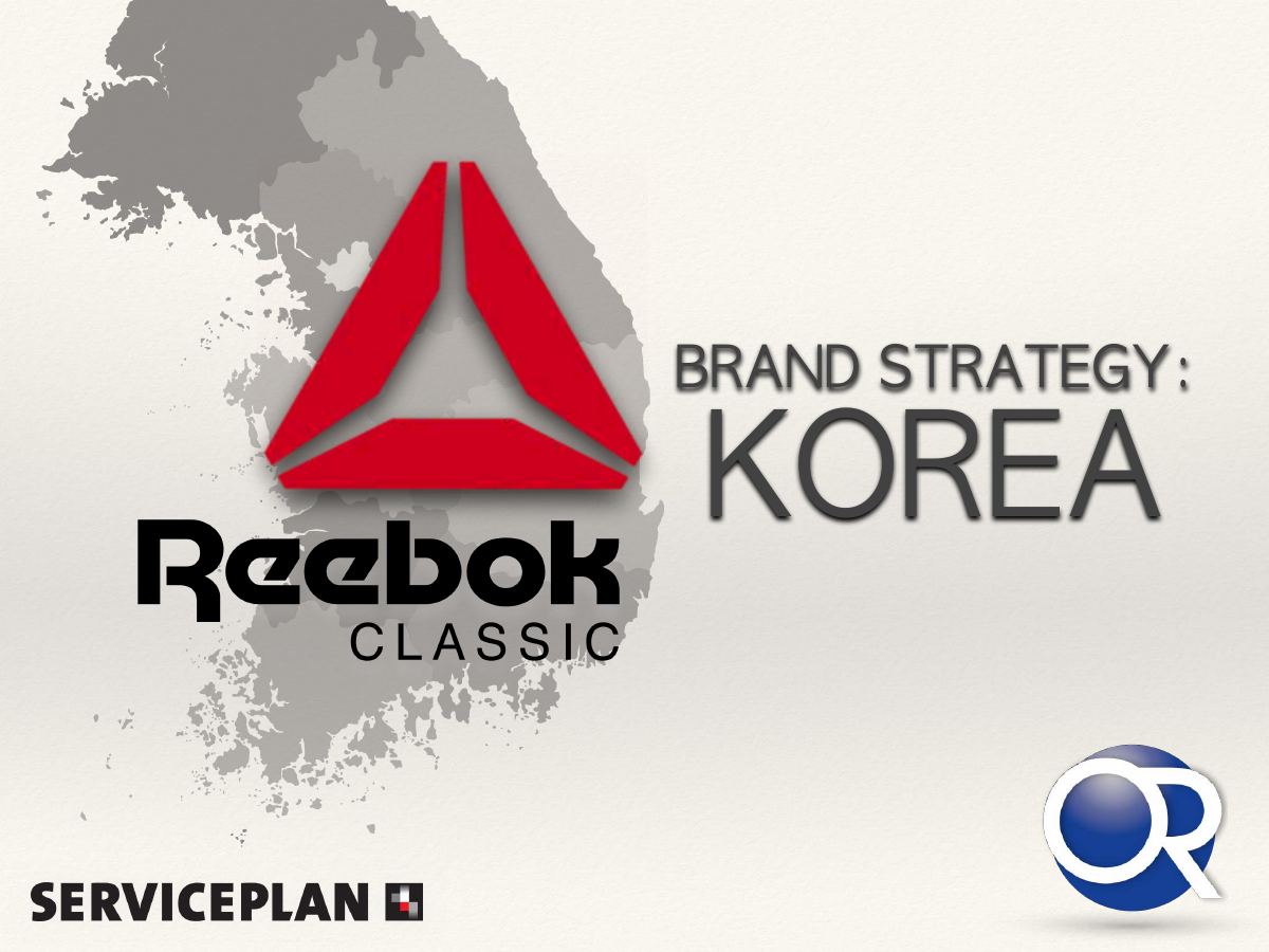 Reebok Brand Strategy: Korea cover slide