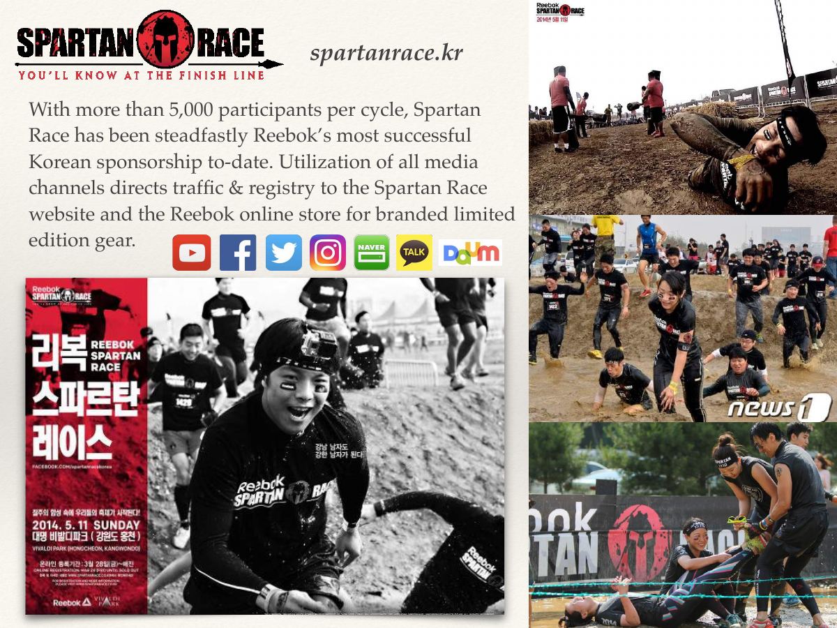 Spartan Race sponsorship slide